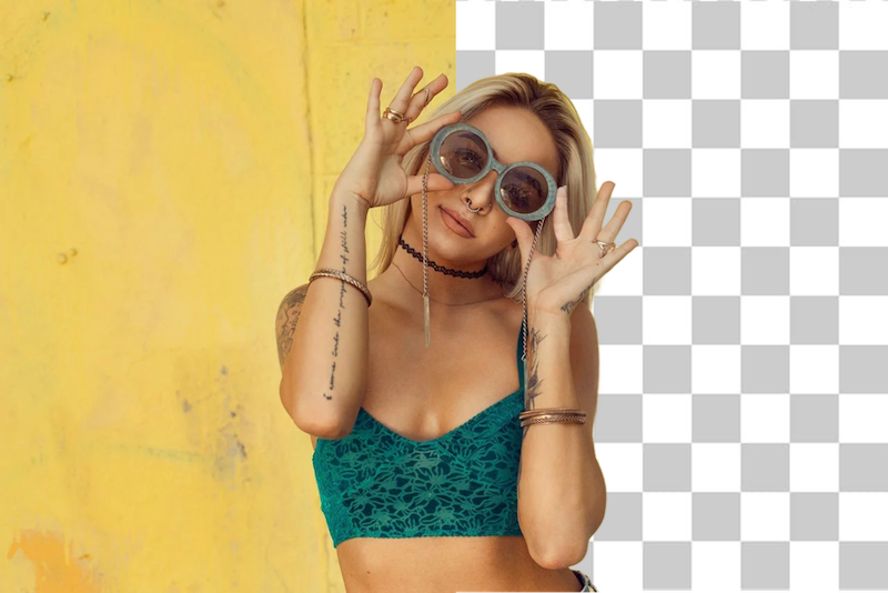 make transparent background